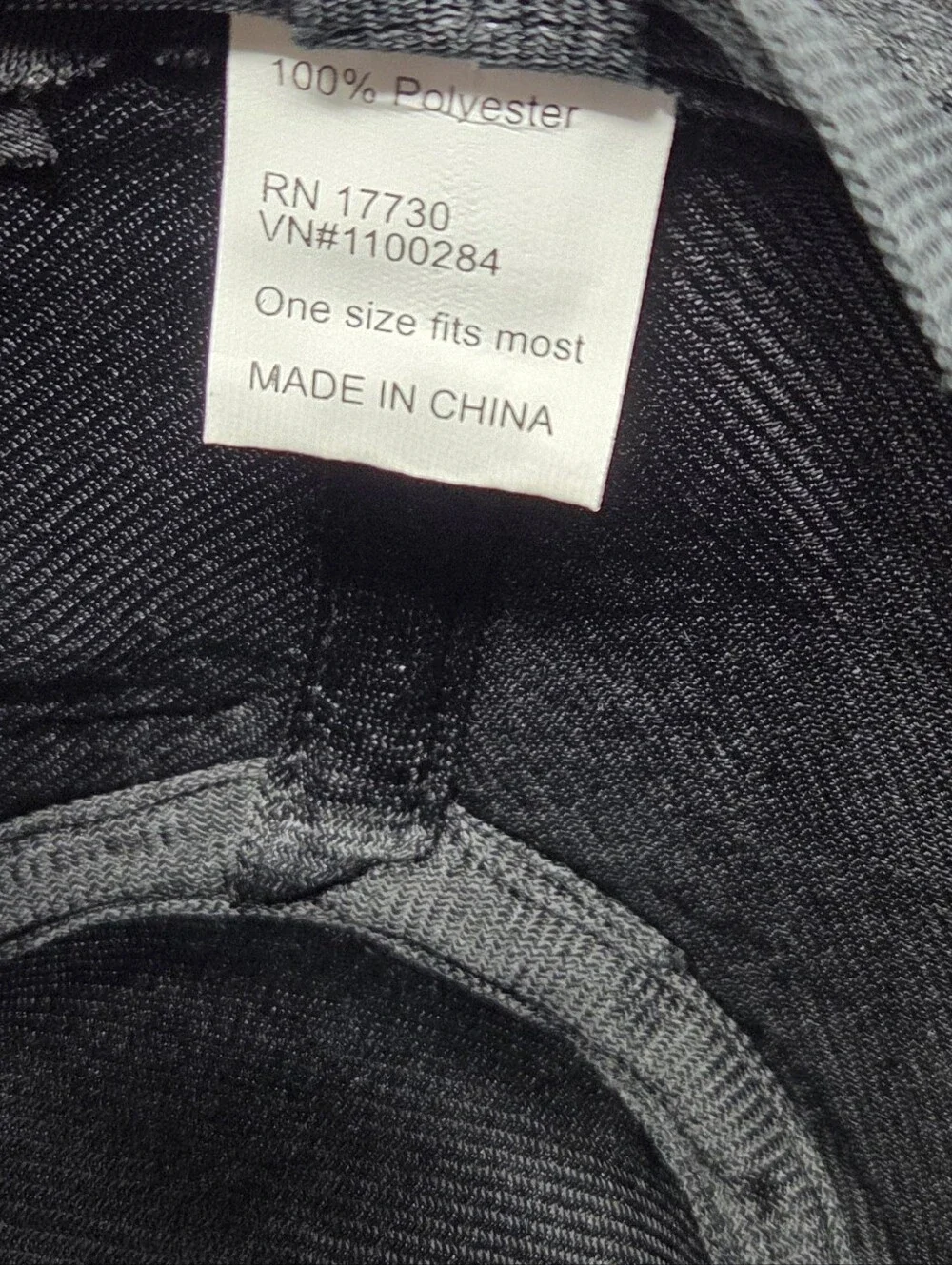 N/A black fedora